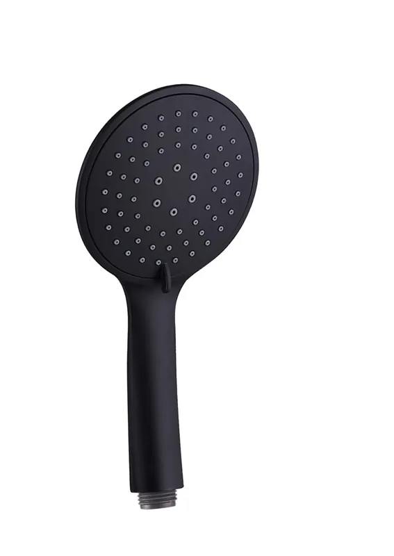 Douchette ronde 3 jets 120 mm noire Oneo ESSEBAGNO Paiement Sécurisé