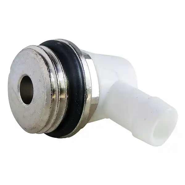 Produit De Marque Robinet vidange radiateur orientable M15/21 - Blanc SOMATHERM FOR YOU