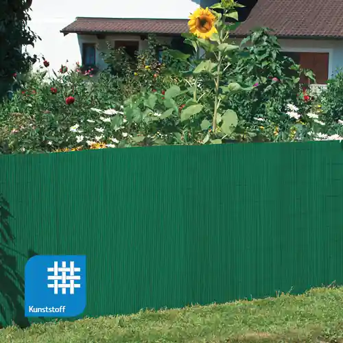 Soldes Canisse plastique 1 x 5 m vert WINDHAGER