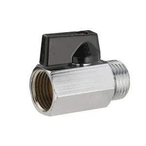 Expédié Aujourd'hui Mini vanne 1/4 de tour mâle femelle 12 x 17 QUICK PLOMBERIE