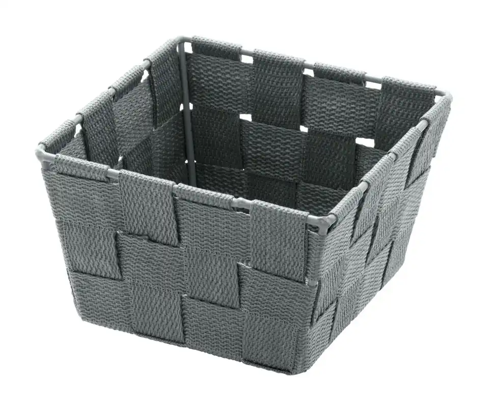Corbeille square gris WENKO Nouvelle Collection