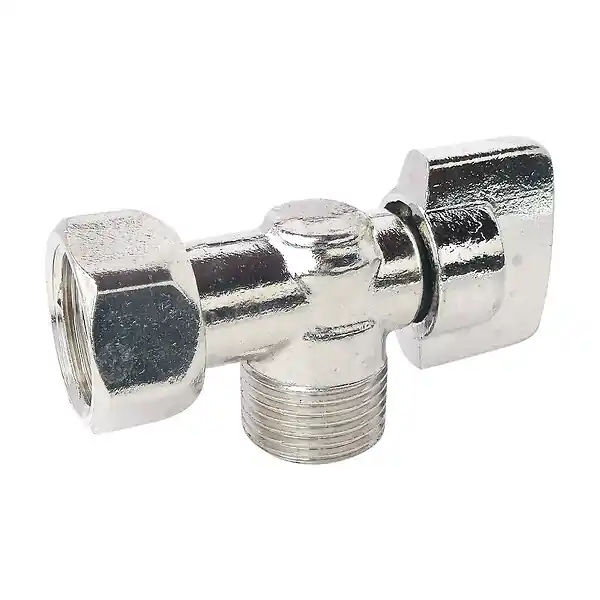 Prix Bas Robinet chasse eq un quarttour M12-17 - Laiton nickele SOMATHERM FOR YOU