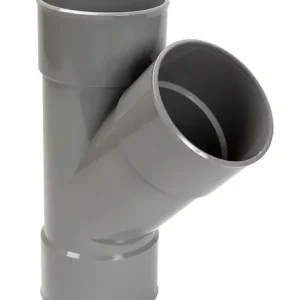 Usine Directe Culotte PVC FFF à coller 45 degré diamètre 100 nicoll