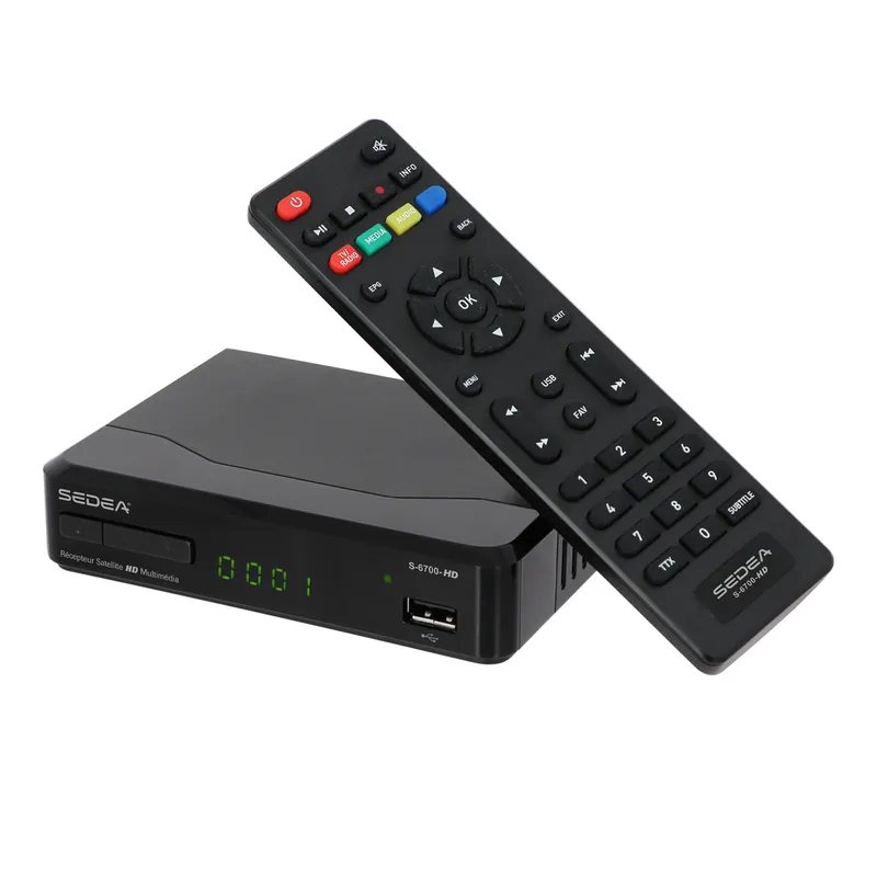 Dernier Modèle Récepteur satellite S-6700 HD SEDEA