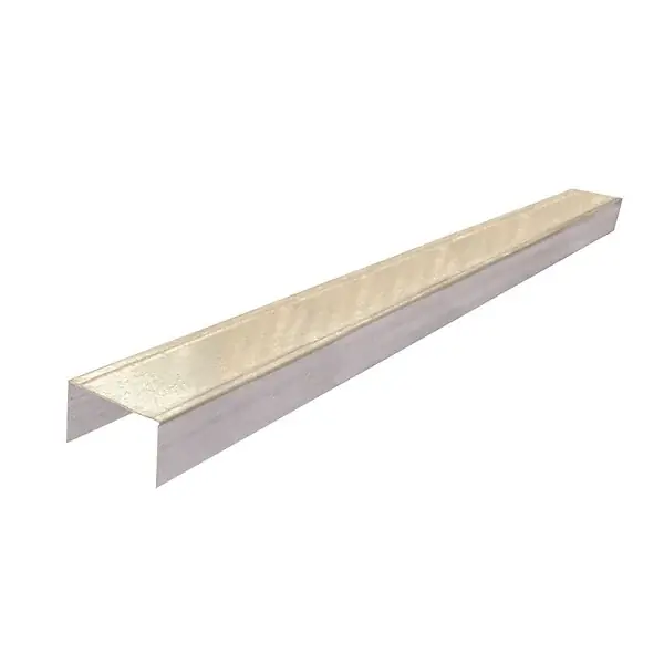 Certifié Rail métallique - Acier galvanisé - NF - L.3m x l.70mm INGEPERFIL
