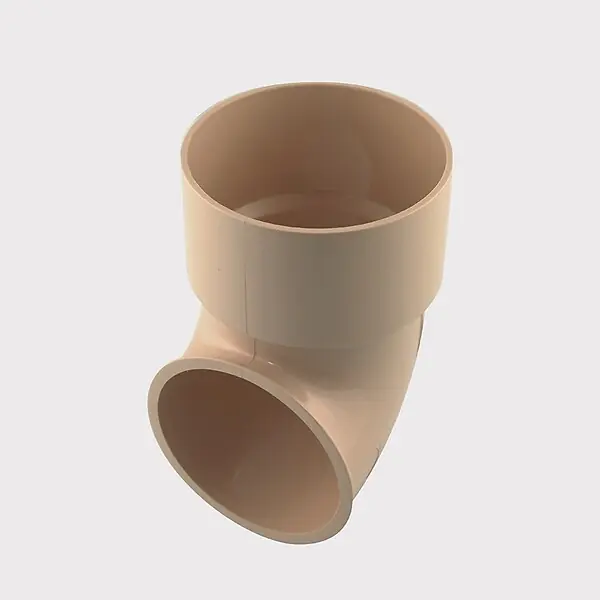 Pied de chute PVC Fitt Rain sable - Diam.80 Must-Have