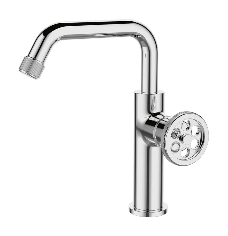 Mitigeur de lavabo bec bas chromé Indus Essebagno Bon Plan