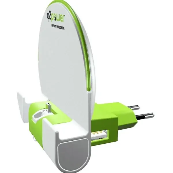 Bon Marché Chargeur compact USB Type-C avec prise européenne - Dock & Charge M Q2POWER