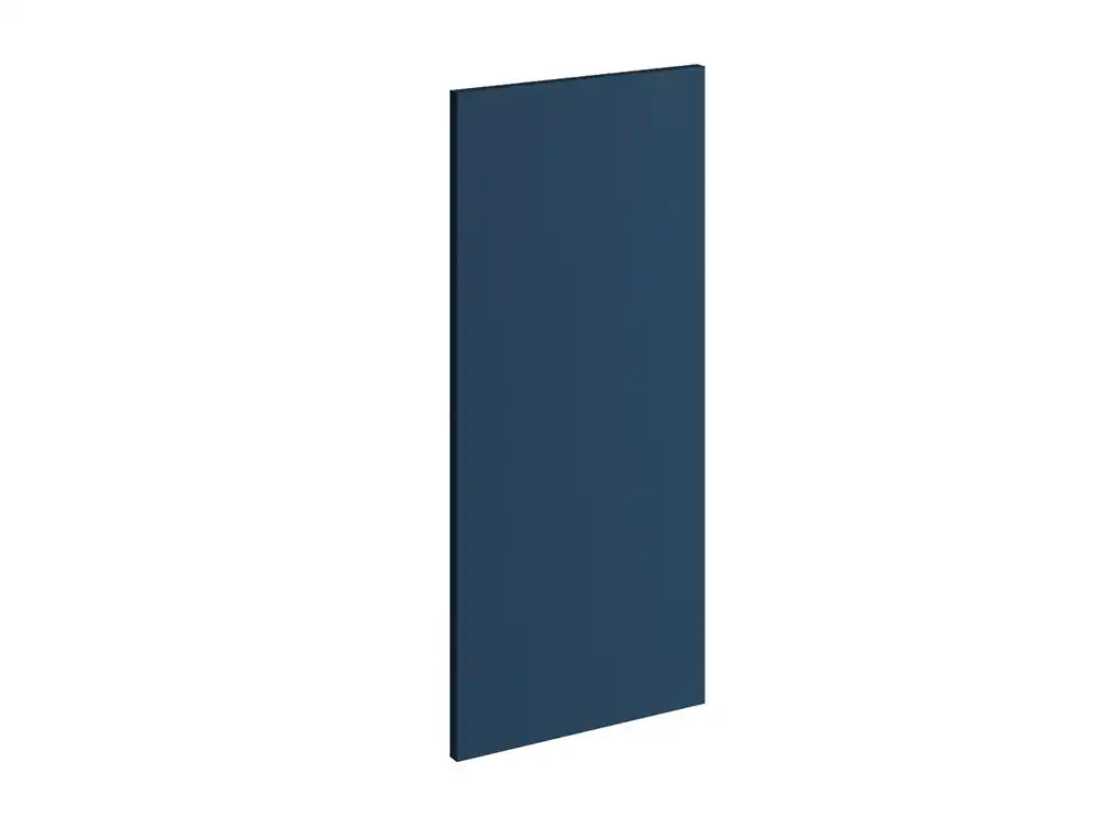 Joue de finition pour meuble haut de cuisine Lotus bleu indigo mat 70 x 31 cm OFITRES Pas Cher