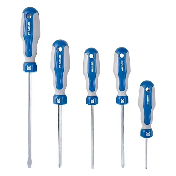 Nouveauté Coffret de tournevis bi-matière - 5 pièces MC KENZIE