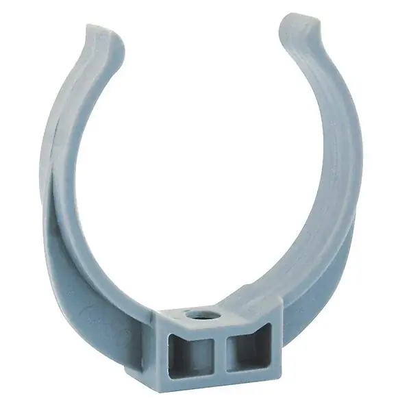 Collier de fixation PVC Diam.50 gris - Lot de 5 pièces à vis FITT Acheter En Ligne