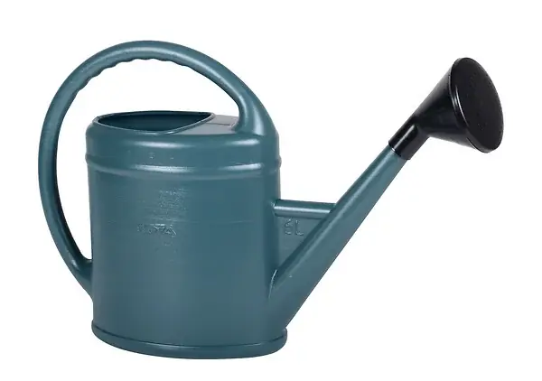 Arrosoir parisien en plastique recyclé - Vert métallisé - 6 L EDA Prix Choc