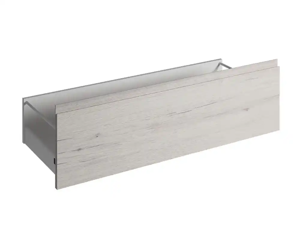 Commander Maintenant Façade tiroir effet bois blanchi avec poignée intégrée pour meuble de cuisine Syncron ANV-01 OAK 35 x 120 cm OFITRES