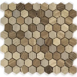 Produit De Marque Mosaique hexa athens lis/mar