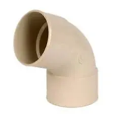 Coude PVC ff sable 67°30 pour gouttière - Diam.80mm NICOLL Meilleure Vente