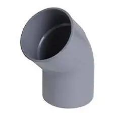 Coude pvc mf a coller 45° diametre 125 mm nicoll Petit Prix