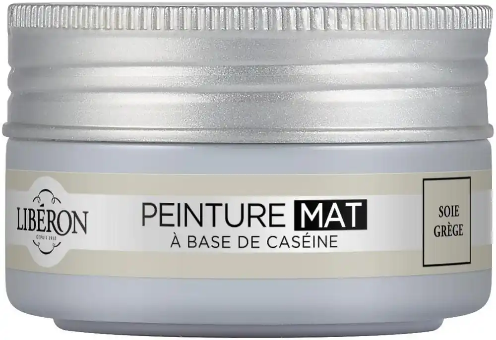 Bon Plan Peinture meuble bois à la caséine mat soie grège 75 ml LIBERON