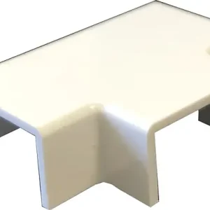 Jonction T - Lot de 2 - 80x40 mm ELECTRALINE Offre Limitée