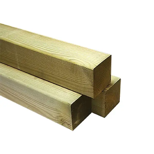 Poteau carré en pin traité classe 4 - 70x70mm - L.1.80m DEBARGE Acheter En Ligne