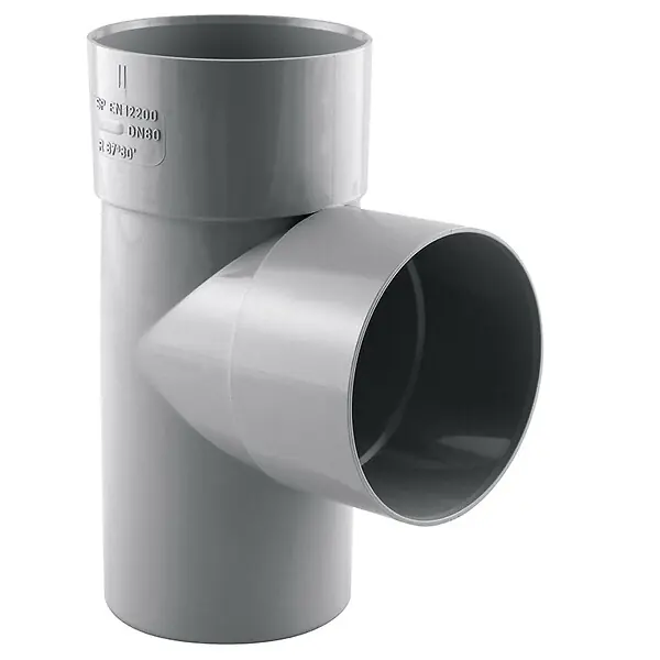 Culotte de descente 87 degrés D.80 mâle-femelle gris FITT Certifié