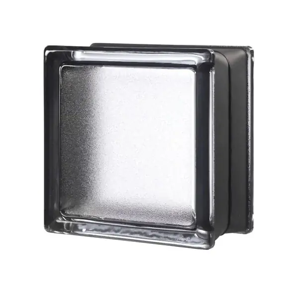 Commande En Gros Luxfera brique de verre 15x15x8 cm, gris transparent brillant (MGSLIC) GLASSBLOCKS