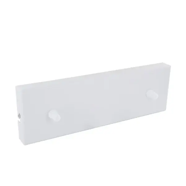 Pavillon rectangulaire métallique - Blanc - Chacon Top Vente