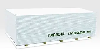 Achat Immédiat Plaque de plâtre BA13 Standard - NF - L120xH250cm