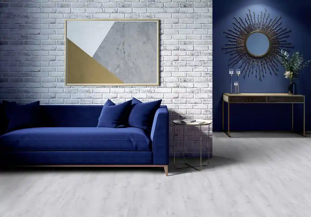 Sol vinyle effet bois blanc SUNNY ép 4,5 mm 21,2 x 123,9 cm compatible pièce humide paquet de 2,10 m² GERFLOR Acheter En Ligne