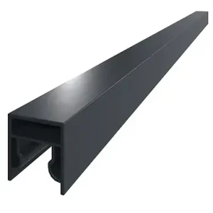 Seulement Aujourd'hui Languette pour poteau PVC ADELE - Anthracite - 30x30x2300mm ALTONA