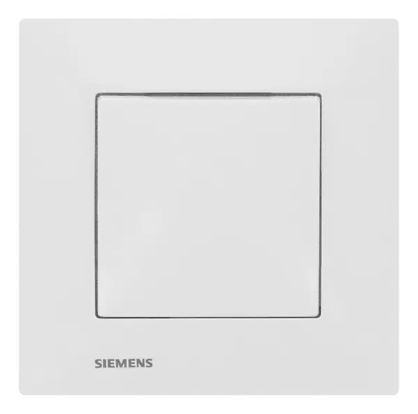 SIEMENS Va & Vient Blanc Delta Viva avec plaque blanche, design DELTA VIVA, qualité Siemens, interrupteur mural élégant et fonctionnel Promotion
