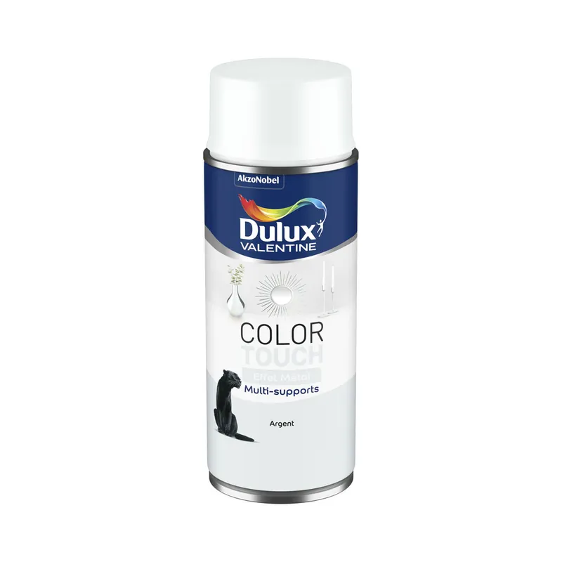 Bombe de peinture Color Touch effet métal argent 400 ml - DULUX VALENTINE Acheter En Ligne