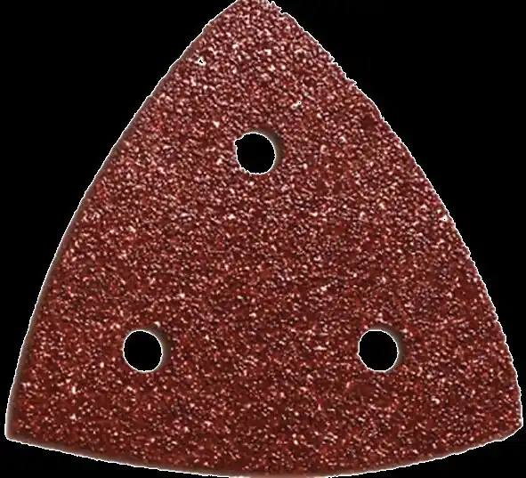 10 patins abrasifs triangulaires - grains panachés 60/80/120 LEMAN Haute Qualité