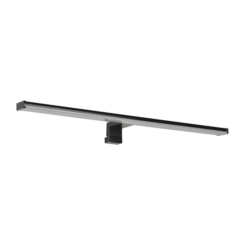 Achat Immédiat Applique barre LED pour salle de bains EDWIN noir mat L 60 cm IP 44 - COREP