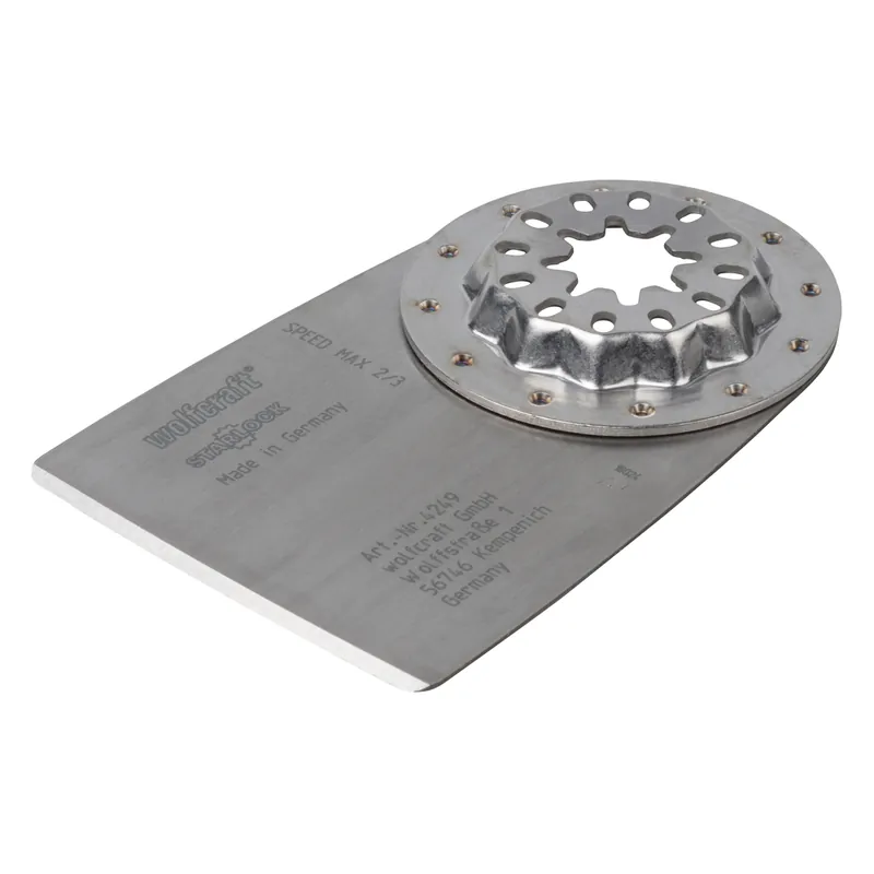 Lame droite HCS 52 mm pour outils multifonction WOLFCRAFT Meilleur Prix