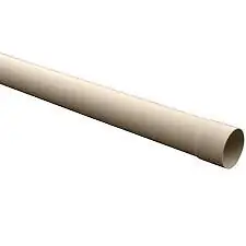 Descente de gouttière PVC - Sable - 2m JARDIBRIC Promotion