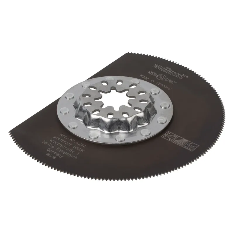 Offre Du Jour Lame segment HSS diamètre 85 mm pour outils multifonction WOLFCRAFT