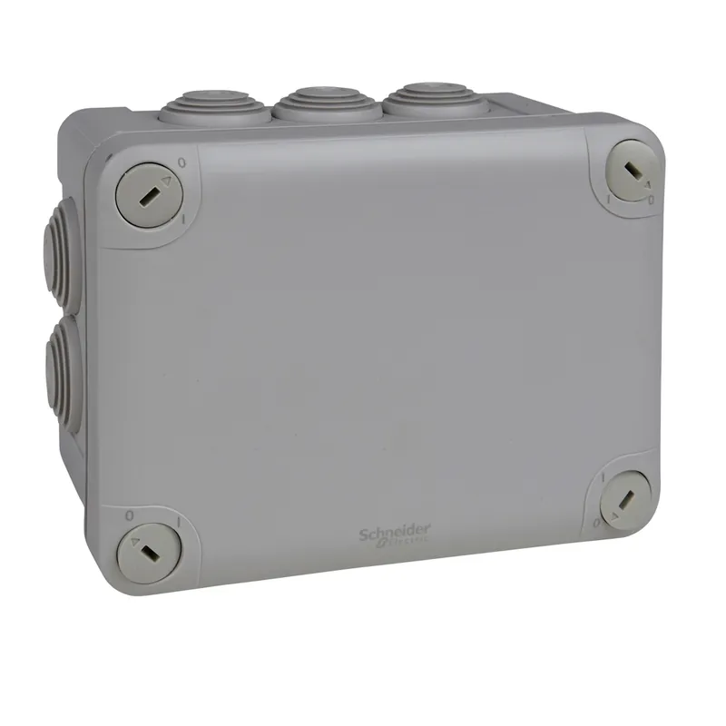 Boite de dérivation électrique étanche IP55 saillie 150x105x80mm - Mureva SCHNEIDER ELECTRIC Dernière Chance