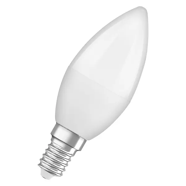 Prix Bas Ampoule LED E14 Flamme 4.9W 470lm Blanc chaud LEDVANCE