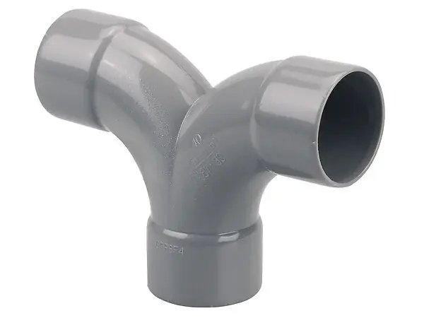 Commander Vite Coude double parallèle évacuation bâtiment FF - PVC - D40mm - 87°30 WAVIN