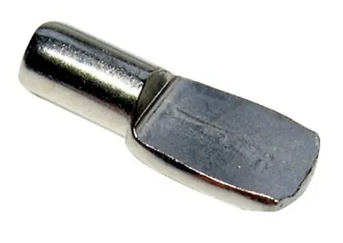 Taquet duplo 5 mm acier chromé à fond plat - HAFELE - 282.04.711 HANGER Super Prix
