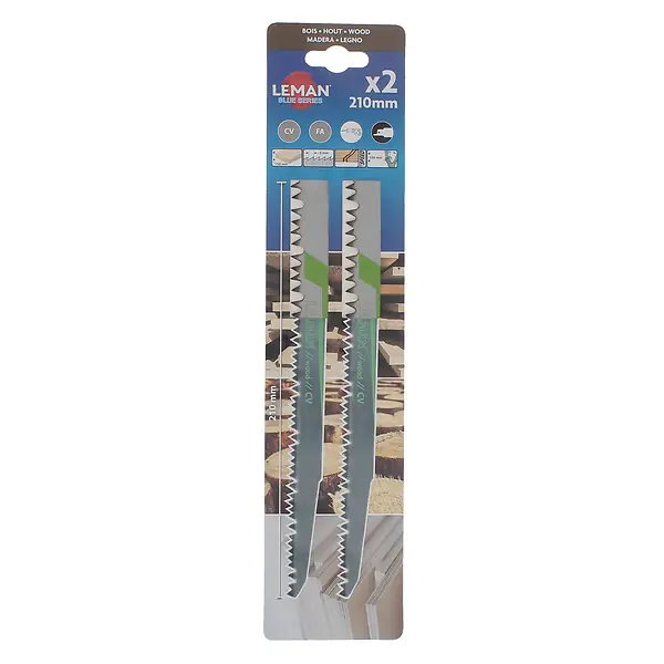 Commande En Gros Lames sabre Vert chauffage - Acier chrome vanadium - 210mm LEMAN