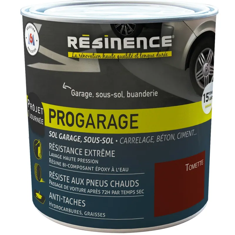 Commander Maintenant Peinture sol PROGARAGE tomette 300 ml - RESINENCE