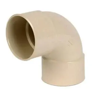 Coude gouttière PVC sable 87°30 Diam.80mm NICOLL Satisfait Ou Remboursé