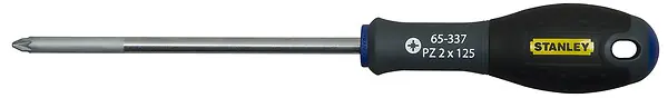Tournevis Pozidriv - PZ2 x 125mm - Poignée ergonomique STANLEY Authentique