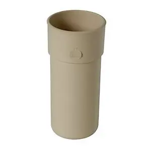 Manchon PVC mâle-femelle sable - gouttière Diam.80mm NICOLL Nouvel Arrivage