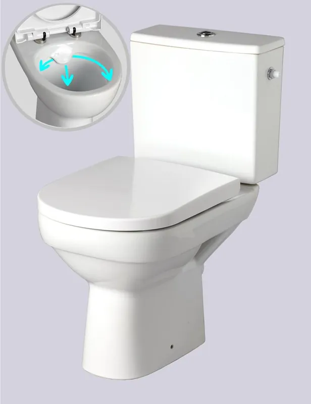 WC à poser sans bride 3/6 L Ciotat GODART DISTRIBUTION Commande En Gros