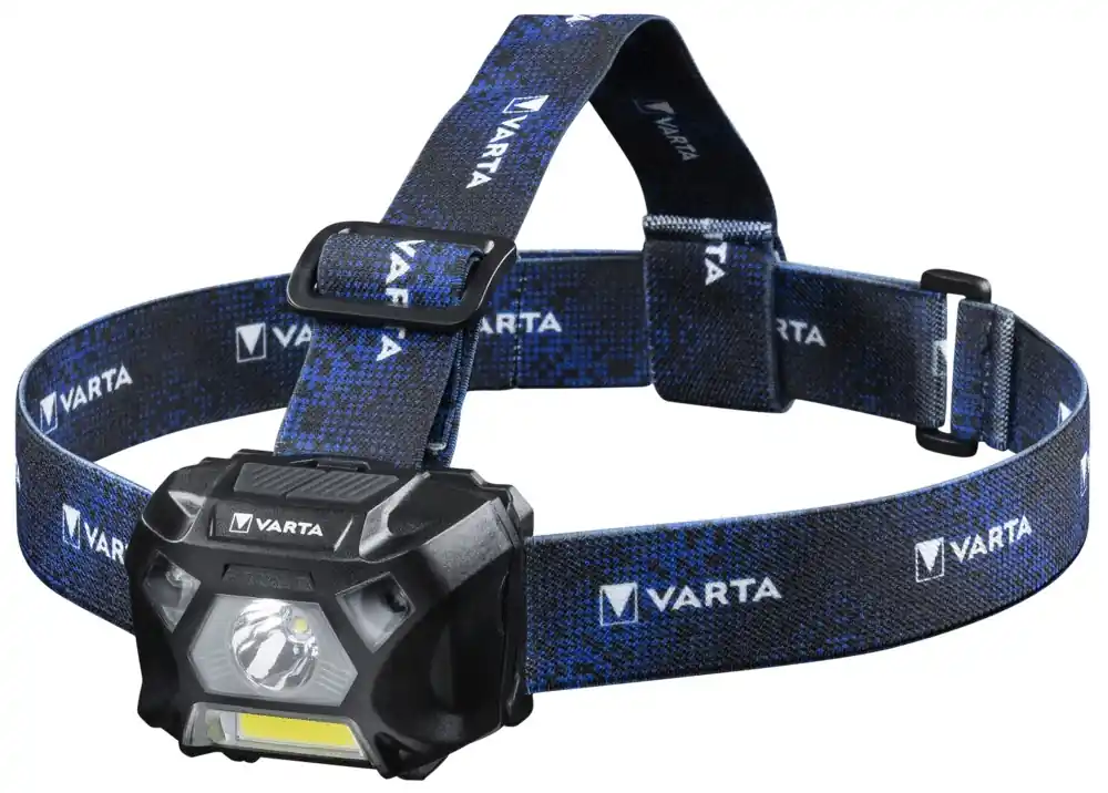 Lampe frontale 150 lumens motion sensor avec piles - VARTA Nouveauté