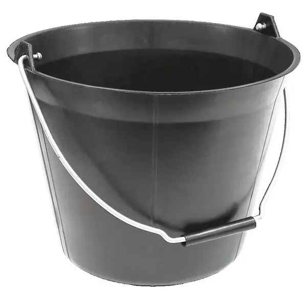 Jusqu'à Épuisement Des Stocks Seau de maçon plastique noir 11L - TALIAPLAST - 310183