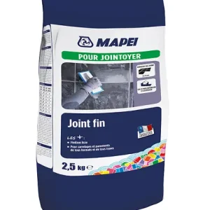 Acheter En Ligne Joint de carrelage fin - Gris - 2.5kg MAPEI