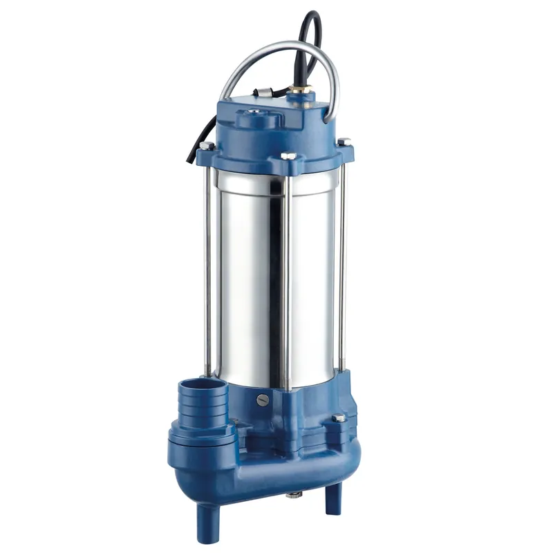 Pompe d‘évacuation eau chargée avec dilacérateur 18 m³/h 1600 W ECCPRO500 SPID‘O Must-Have